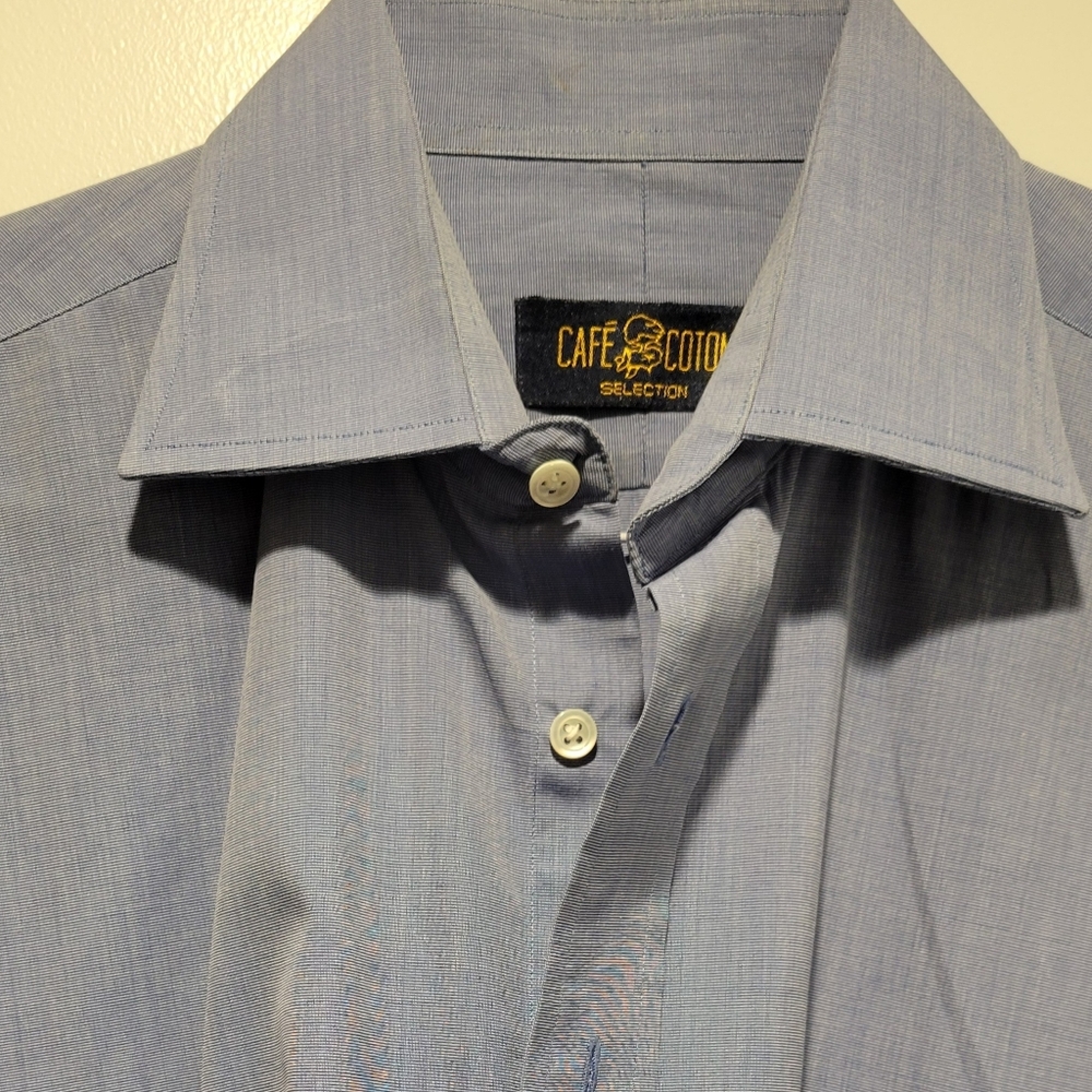 Blue Men's Dress Shirt - Classic Selection